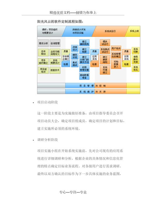 软件定制开发流程共7页